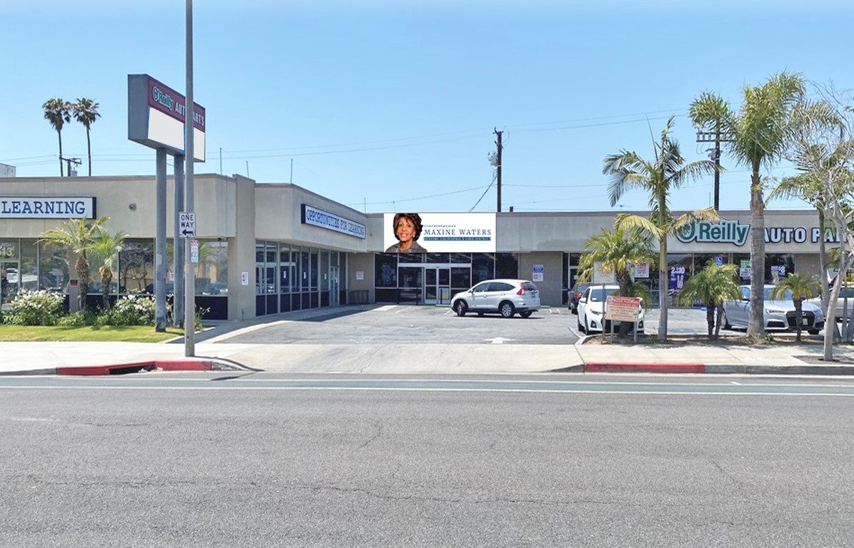 JUST LEASED! Maxine Waters District Office at Hawthorne Boulevard ...